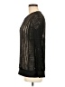 Fabletics Metallic Black Pullover Sweater Size M (estimated) - photo 5