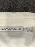 Notations White 3/4 Sleeve Button-Down Shirt Size M - photo 7
