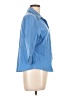 Fred David Blue 3/4 Sleeve Blouse Size L (petite) - photo 4