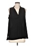 Vince Camuto 100% Polyester Black Sleeveless Blouse Size M - photo 1