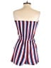 Fig + Olive Stripes Blue Red Romper Size S - photo 2