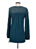 Style&Co Teal Long Sleeve Blouse Size S - photo 2