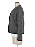 Kasper Chevron-herringbone Gray Silk Blazer Size 6 - photo 5