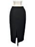 Classiques Entier 100% Polyester Solid Black Formal Skirt Size 2 - photo 2
