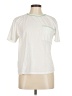 MNG 100% Cotton White Short Sleeve Top Size M - photo 1