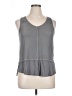 White Crow Gray Sleeveless Top Size XL - photo 1