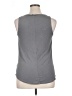 White Crow Gray Sleeveless Top Size XL - photo 2