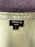 Torrid 100% Polyester Polka Dots Green 3/4 Sleeve T-Shirt Size 1X Plus (1) - photo 7