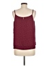 Tommy Hilfiger 100% Polyester Burgundy Sleeveless Top Size M - photo 2