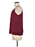 Tommy Hilfiger 100% Polyester Burgundy Sleeveless Top Size M - photo 5