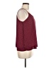 Tommy Hilfiger 100% Polyester Burgundy Sleeveless Top Size M - photo 4