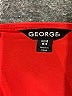 George Red Sleeveless Blouse Size XL - photo 7
