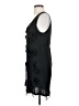 MONORENO 100% Silk Black Cocktail Dress Size S - photo 5
