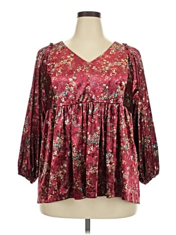 Suzanne Betro 3/4 Sleeve Blouse (view 1)