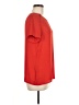 Unbranded 100% Polyester Red Short Sleeve Blouse Size M (estimated) - photo 4