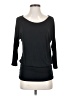 Venus Black 3/4 Sleeve Top Size S - photo 1