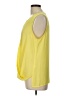 NY Collection 100% Polyester Yellow Sleeveless Blouse Size L - photo 5