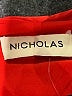 Nicholas 100% Silk Red Cocktail Dress Size 4 - photo 7