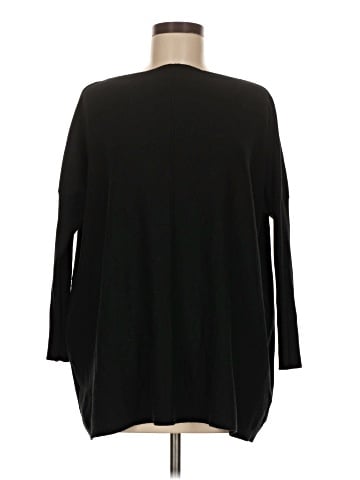 Orange Fashion Pullover Sweater (view 1)