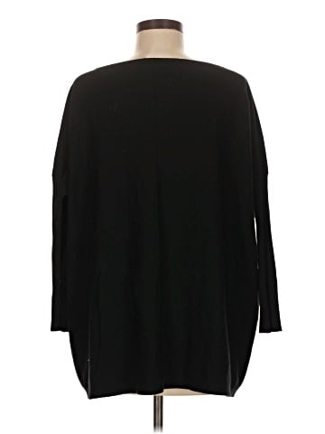 Orange Fashion Pullover Sweater (view 2)