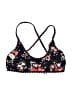 Bydee Floral Black Swimsuit Top Size XL - photo 1