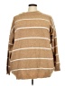 A New Day Stripes Tan Pullover Sweater Size 2X - photo 1