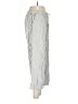 Caslon Stripes Silver Linen Pants Size S - photo 4
