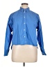 J.Crew Blue Long Sleeve Button-Down Shirt Size 14 - photo 1