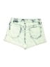 Mossimo Supply Co. Stars Green Denim Shorts Size 7 - photo 2