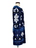 Laundry by Design Paisley Blue Cocktail Dress Size 6 - photo 4