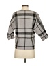 Adrienne Vittadini Plaid Gray Pullover Sweater Size S (estimated) - photo 2