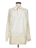 Amanda Uprichard 100% Polyester Ivory Long Sleeve Blouse Size M - photo 1