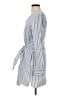 Tibi Stripes Blue Casual Dress Size 2 - photo 5