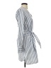 Tibi Stripes Blue Casual Dress Size 2 - photo 4