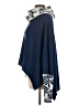 Peru Etnico 100% Alpaca Paisley Blue Poncho One size (estimated) - photo 5