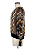 Missoni For Target 100% Polyester Chevron-herringbone Brown Long Sleeve Blouse Size M - photo 5