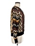 Missoni For Target 100% Polyester Chevron-herringbone Brown Long Sleeve Blouse Size M - photo 4