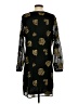 CAbi 100% Polyester Paisley Black Casual Dress Size S - photo 2
