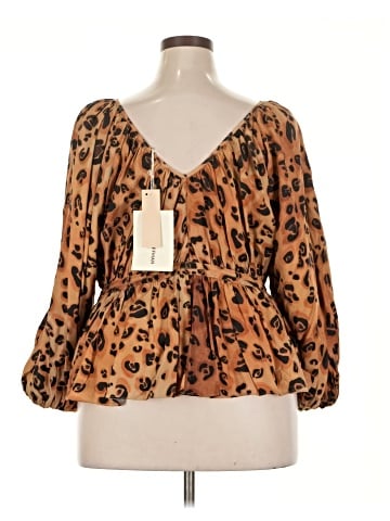 Mara Hoffman 3/4 Sleeve Blouse (view 2)