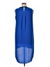 Rachel Roy 100% Polyester Solid Blue Casual Dress Size 1X - photo 2