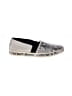 LOGO Metallic Silver Ivory Sneakers Size 10 - photo 1