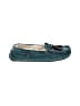 Lamo 100% Suede Teal Blue Flats Size 7 - photo 1