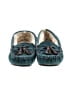 Lamo 100% Suede Teal Blue Flats Size 7 - photo 2