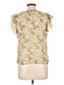 Olivaceous 100% Polyester Floral Ivory Sleeveless Blouse Size L - photo 2