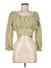 Beyond the Radar Green 3/4 Sleeve Blouse Size M - photo 1