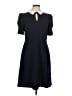 DKNY Blue Black Casual Dress Size 10 - photo 1