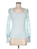 ePretty Teal Long Sleeve Top Size M - photo 1
