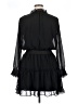 NSR 100% Polyester Black Cocktail Dress Size XL - photo 2