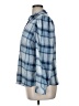 Como Vintage Plaid Blue Long Sleeve Blouse Size XL - photo 5