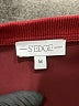 S'edge 100% Polyester Solid Burgundy Casual Dress Size M - photo 7